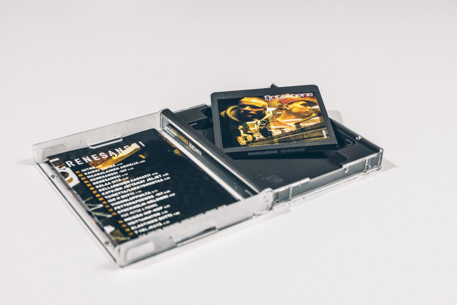 Fintelligensin Renesanssi-levy MiniDisc-muodossa.