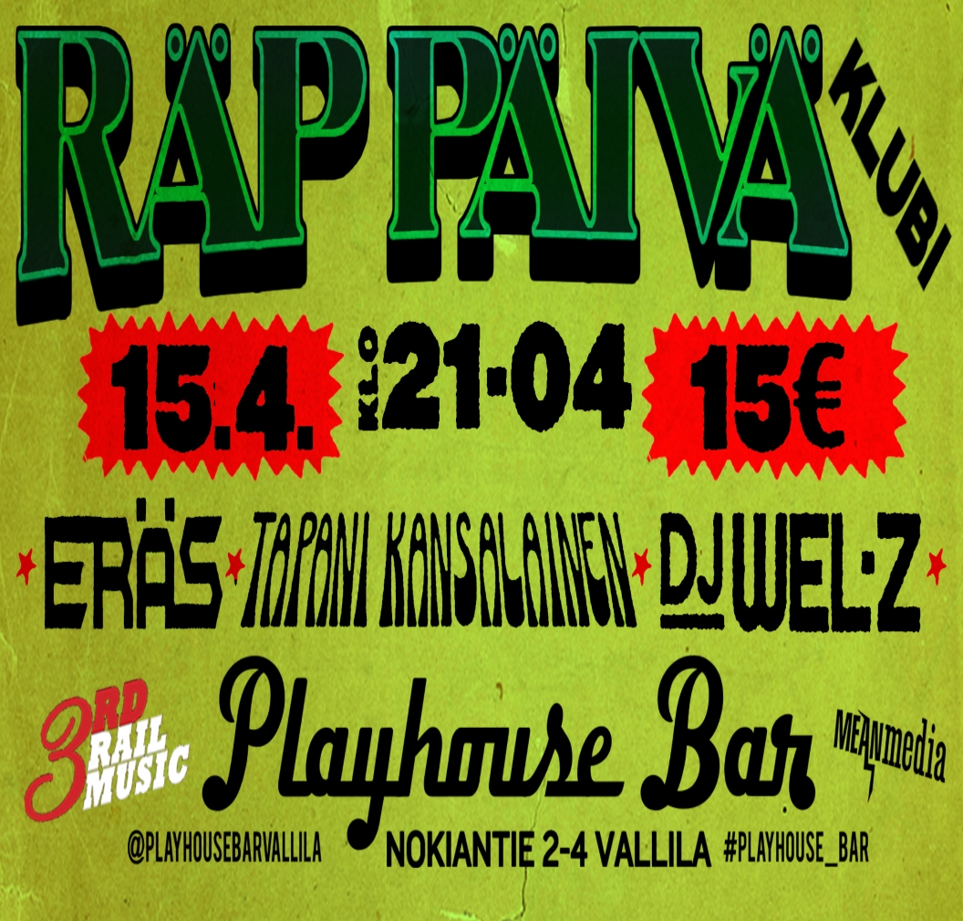 RÄP PÄIVÄ ERÄS, TAPANI KANSALAINEN Klangi