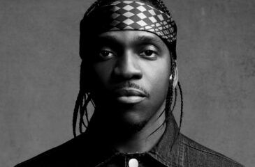 Pusha T mustavalkoisessa promokuvassa.