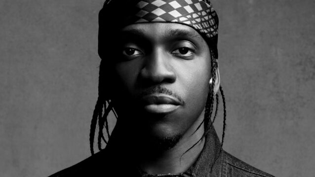 Pusha T mustavalkoisessa promokuvassa.