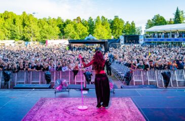 Mirella lavalla. Soundfest on tulossa!