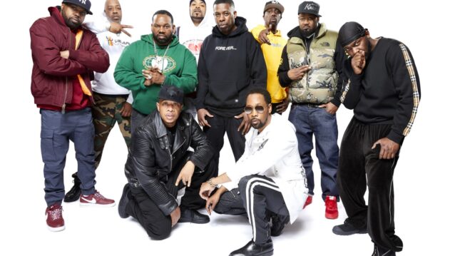 Wu-Tang Clan ryhmäkuvassa