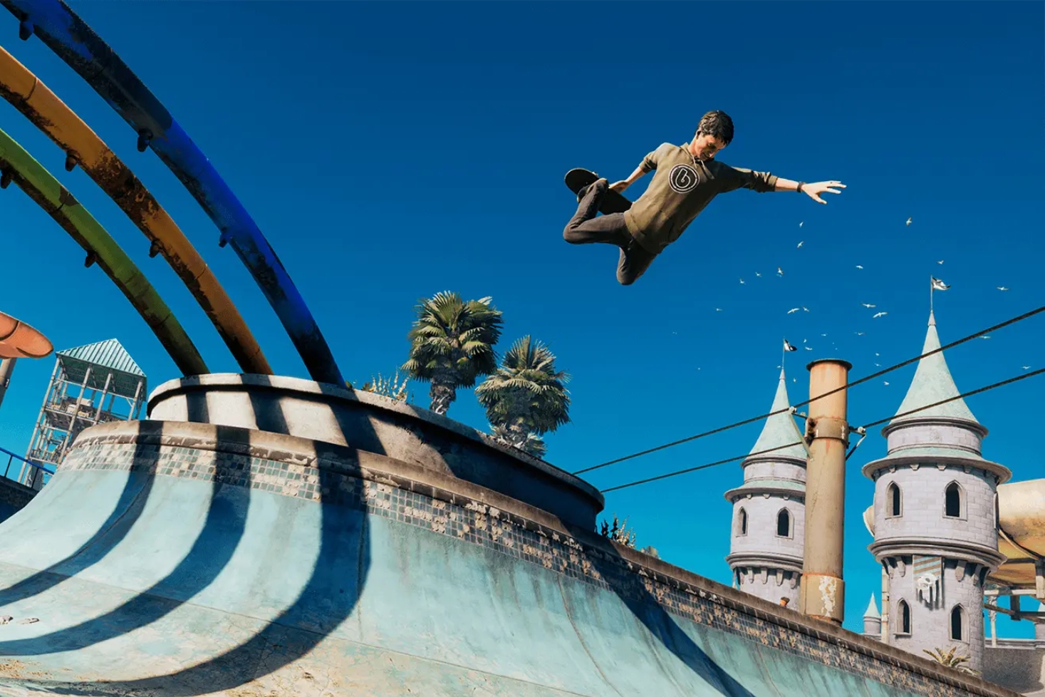 Tony Hawk's Pro Skater 3 + 4 -pelin kuvakaappaus