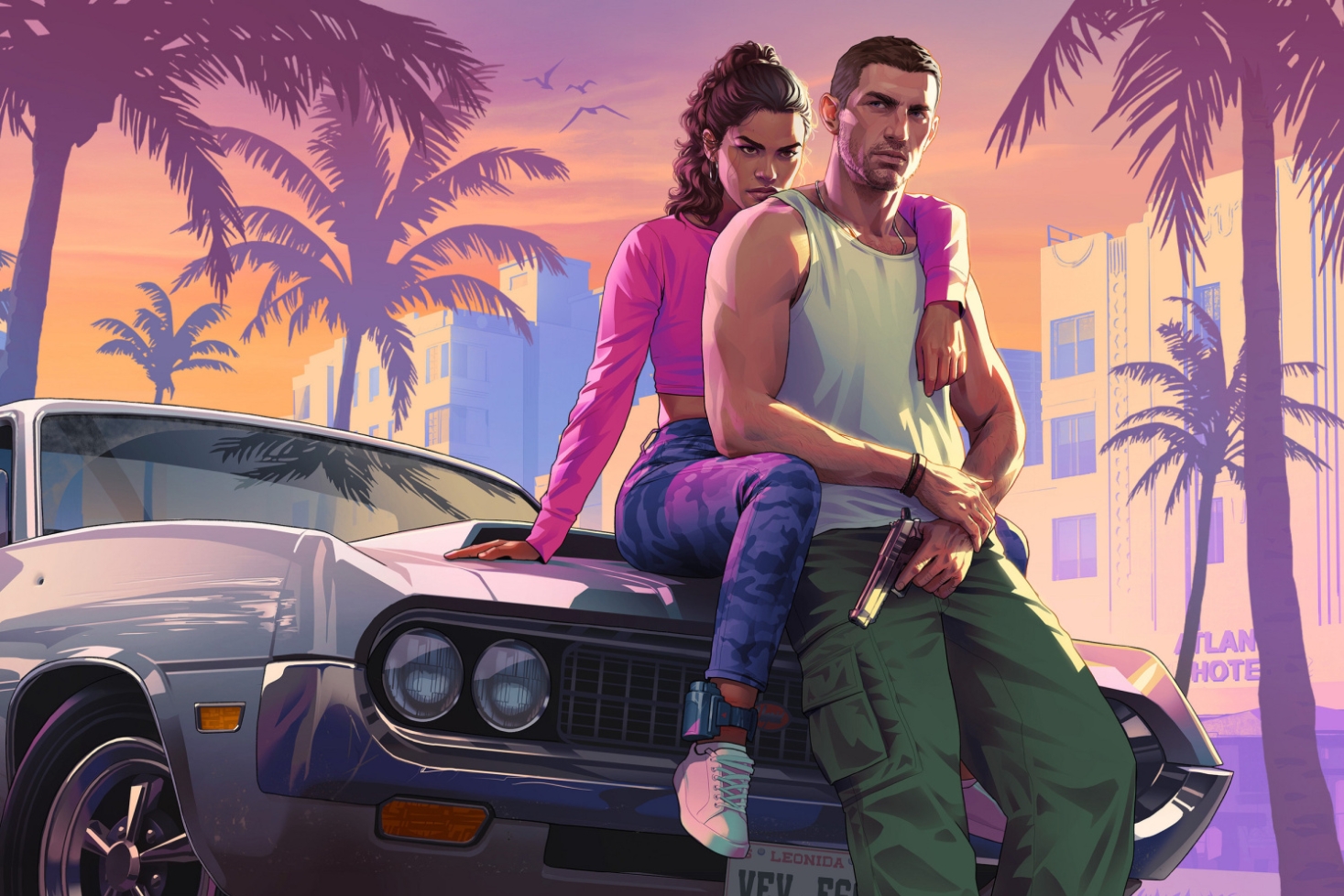 GTA 6 -pelin mainoskuva