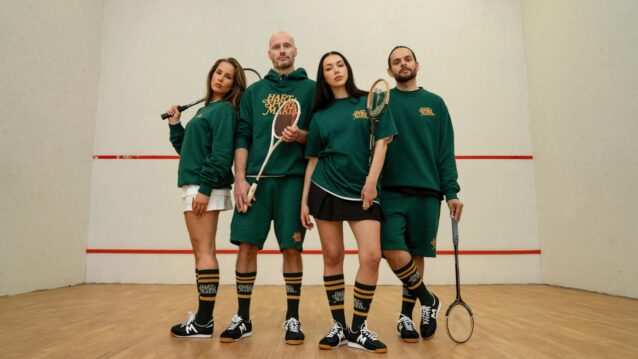 Mallit squash-kentällä. Hart-Sport ja Makia yhdistivät voimansa!