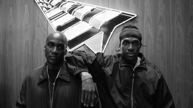 Clipse-duo Let God Sort Em Out -pressikuvassa