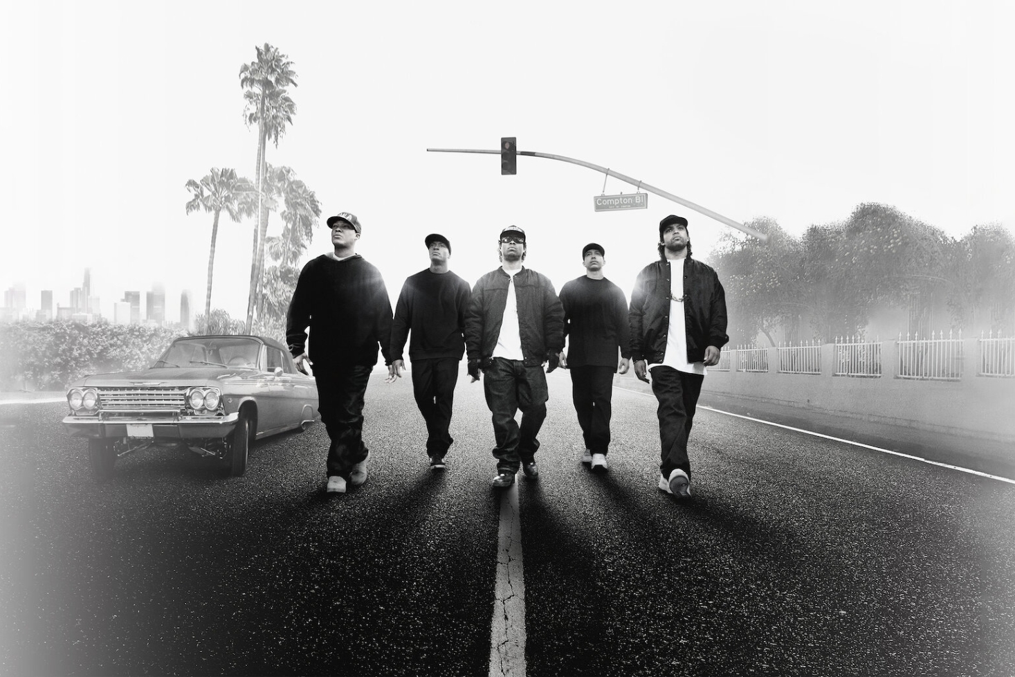 Straight Outta Compton -elokuvan mainoskuva