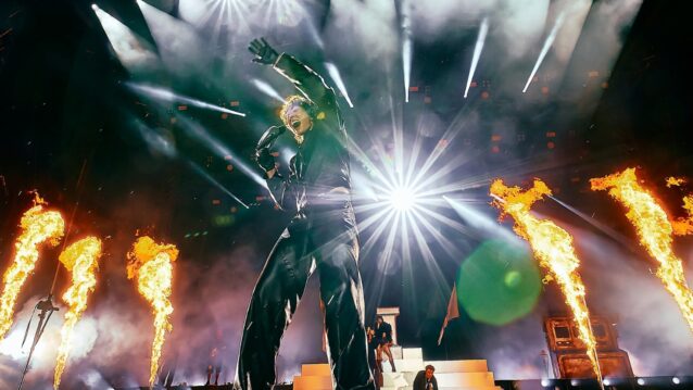 ibe esiintymässä Blockfesteillä. Ibe valtaa Veikkaus Arenan!