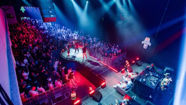 Red Bull Sana Sanasta -tapahtuman areena