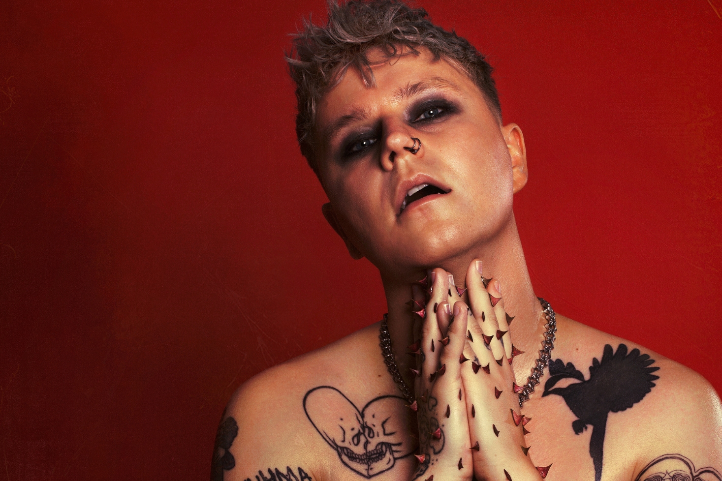 Nää pirut on mun kavereit -albumin pressikuvassa Costee