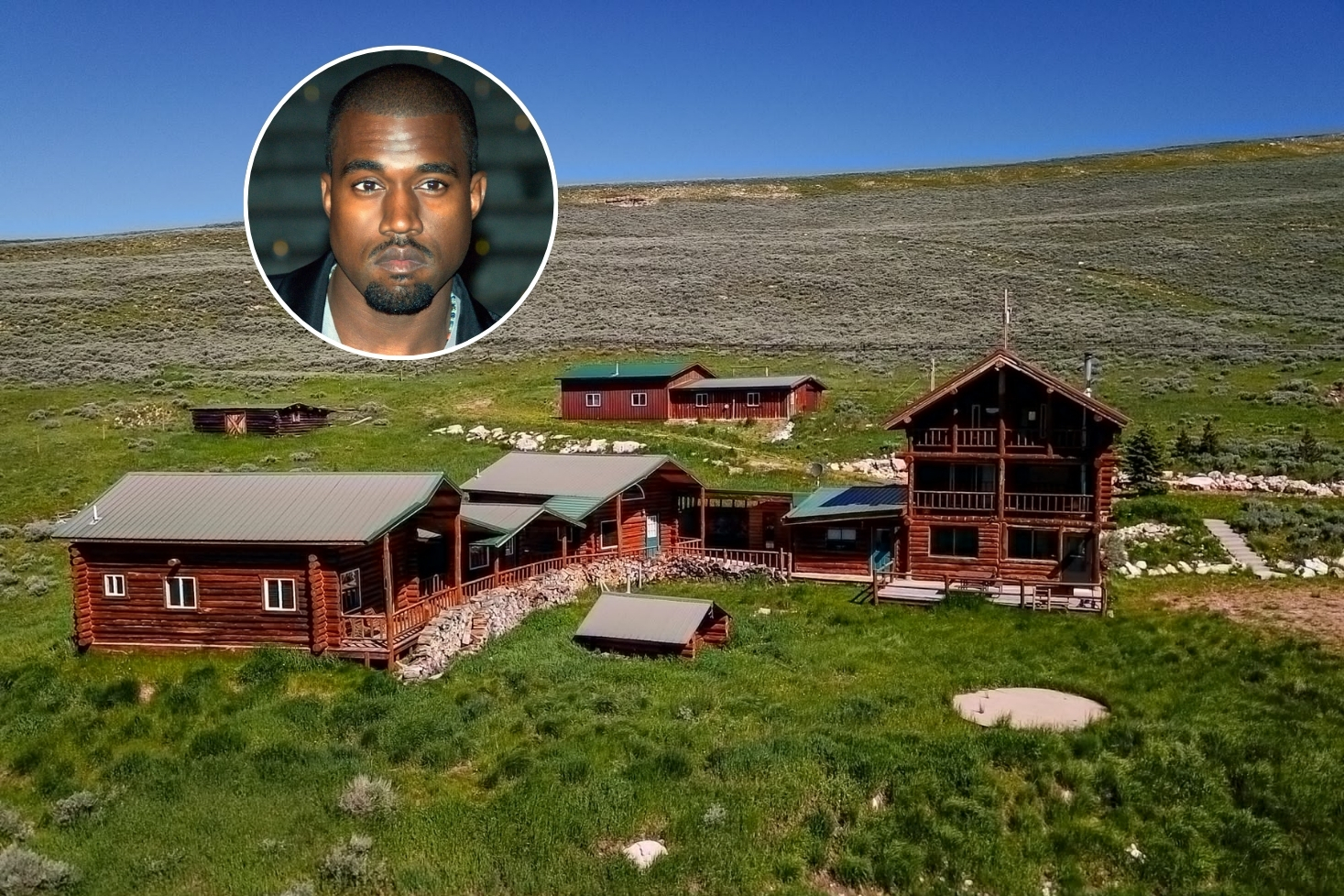 Bighorn Mountain Ranch. Kanye West pistää omaisuutta lihoiksi!