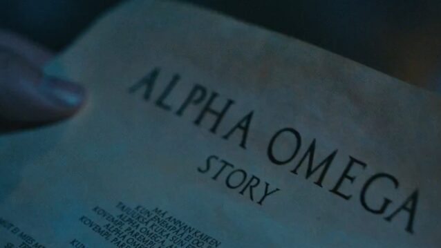 Alpha Omega -musiikkivideon kuvakaappaus