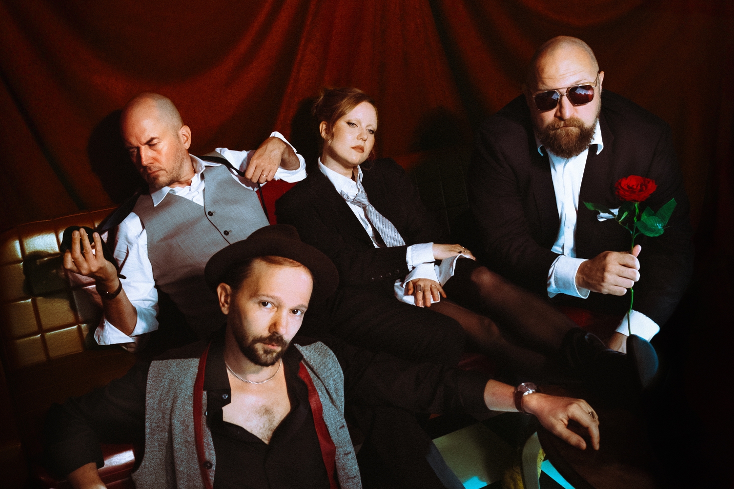 Ricky-Tick Big & Band Julkinen Sana Itsestäänselvää-promokuvassa