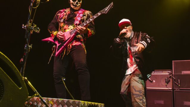 Limp Bizkit lavalla. Limp Bizkit avaa Euroopan-kiertueensa Virossa!