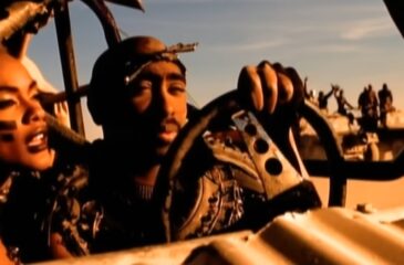 Legendaarinen rap-hitti 30 vuotta - California Love -musavideon kuvakaappaus