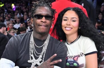 Young Thug ja Mariah the Scientist. Young Thug kosi Mariah the Scientistiä Atlantan-keikalla!