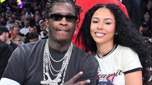 Young Thug ja Mariah the Scientist. Young Thug kosi Mariah the Scientistiä Atlantan-keikalla!