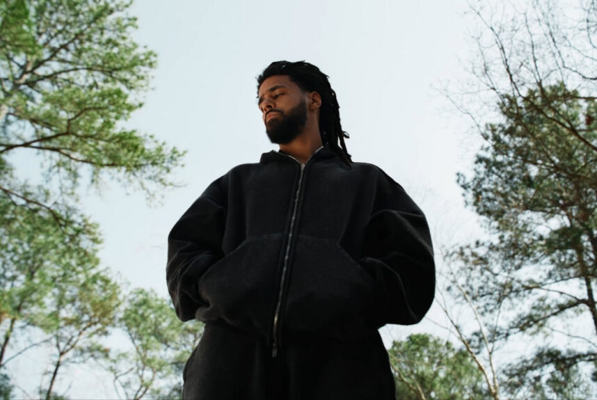 J.Cole The Fall-Off -albumin julkistusvideolla