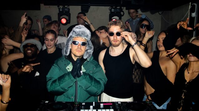 Victor Nordis ja VilleGalle tanssilattian keskellä