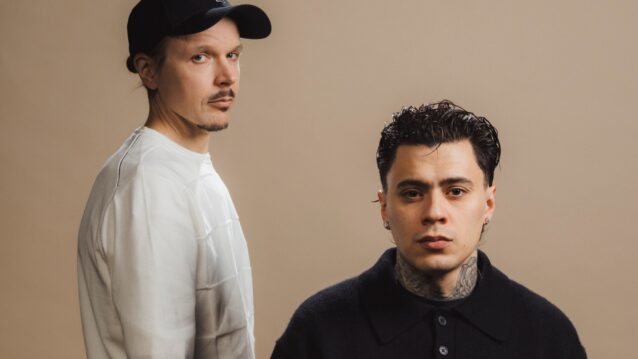 Jukka Poika ja Mikael Gabriel Government-singlen promokuvassa