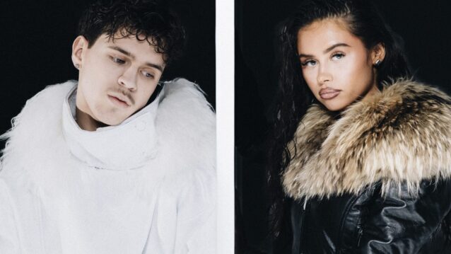 Hugo ja Alina Burnet Entiseen elämään -singlen promokuvassa