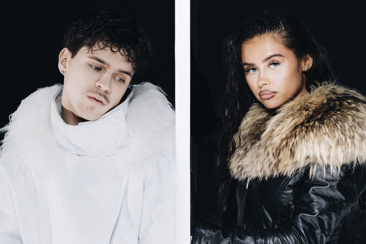 Hugo ja Alina Burnet Entiseen elämään -singlen promokuvassa