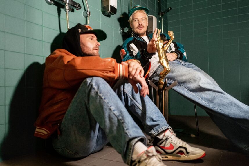 JVG:n Jare ja Villegalle promokuvassa.