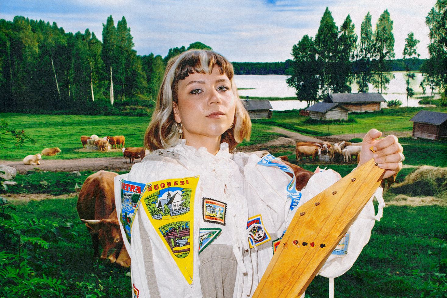 Vesta Suomi soimaan -albumin promokuvassa