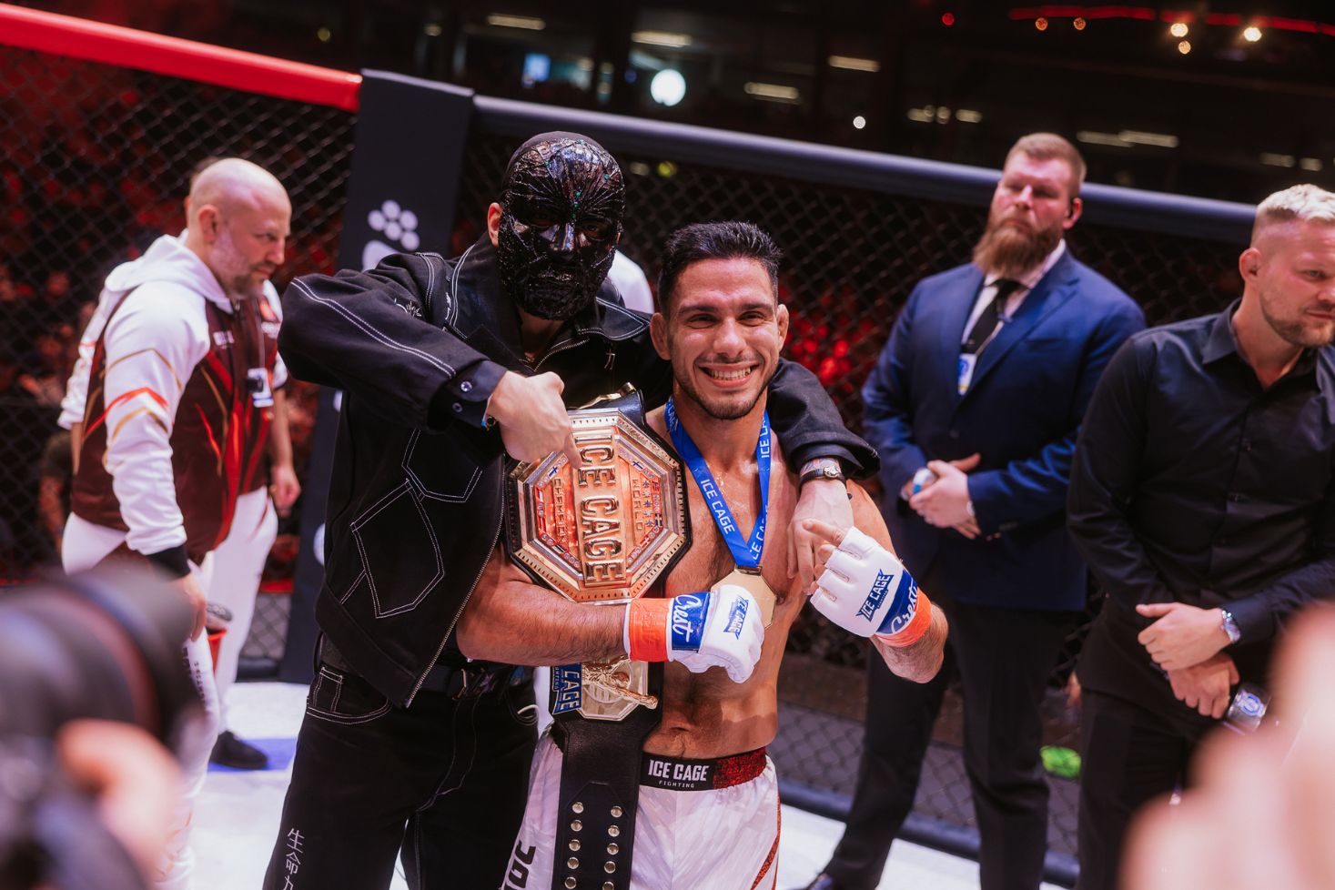 Abdul "Abba" Hussein Ice Cage -kehässä. Abdul "Abba" Husseinin UFC-debyytti vaarassa?