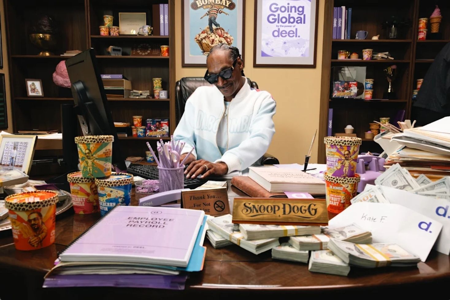 Snoop Dogg palkkaa jäätelönmaistajan