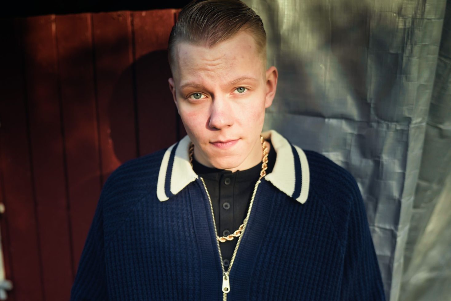 Jami Faltin Trapskelmä-albumin promokuvassa