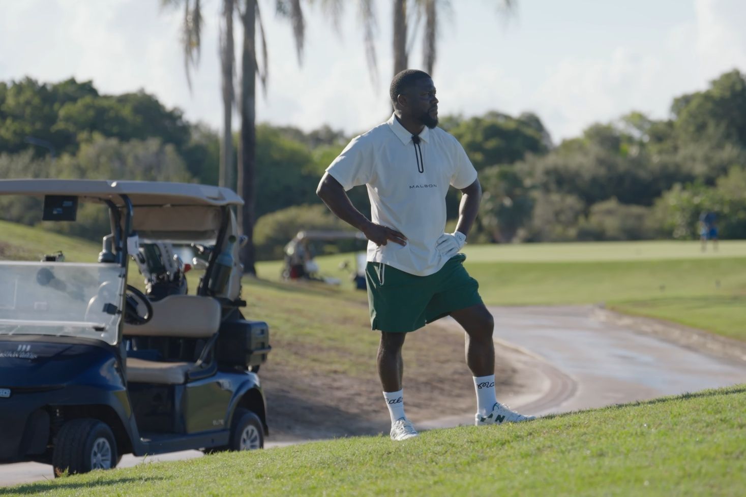 Kevin Hart golffaa