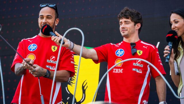 Lewis Hamilton kritisoi Ferraria kovasanaisesti.