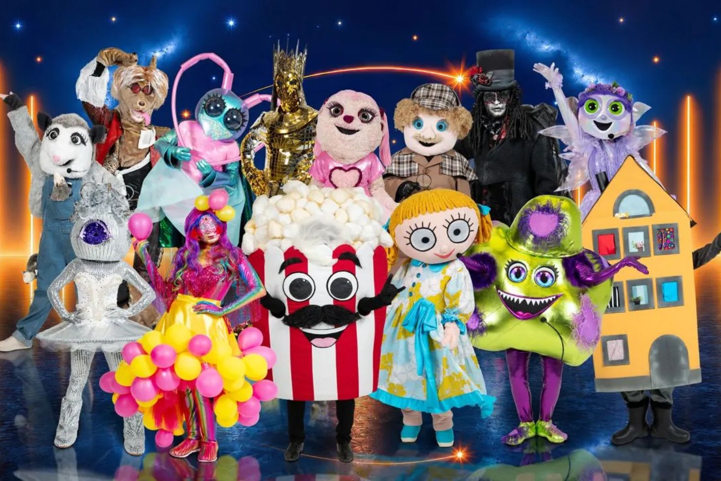 Masked Singer Suomi 2026 -hahmot