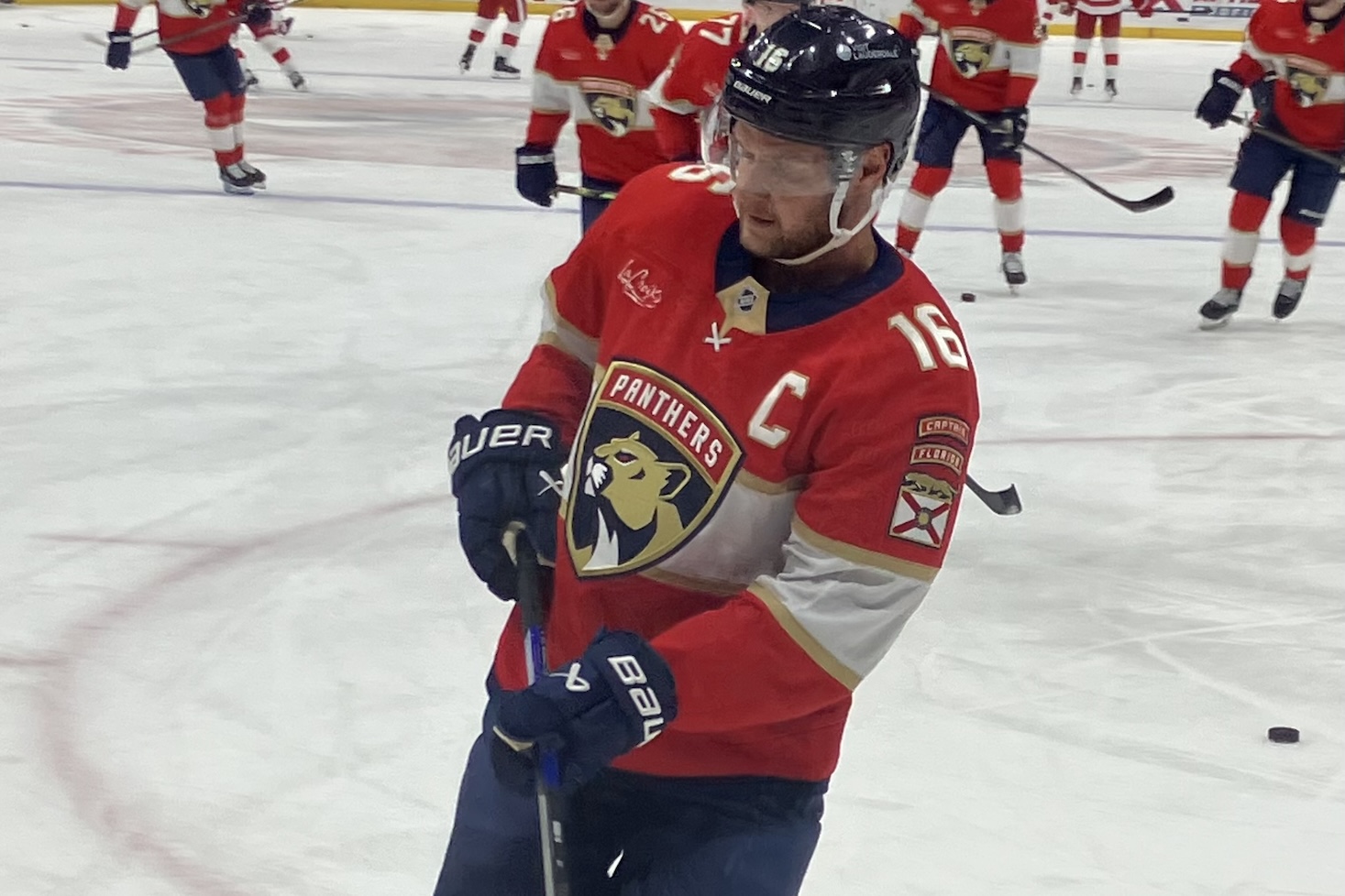 Aleksander Barkov pelästyi loukkaantumistaan.