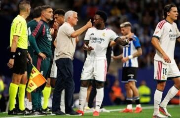 Mourinholta shokkikommentti Viniin liittyen.