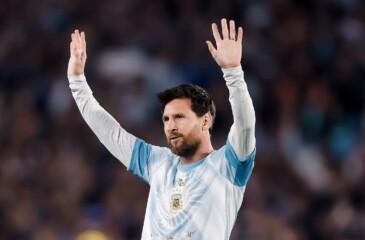 Lionel Messin viimeinen maaottelu päättyi 3-0-voittoon.