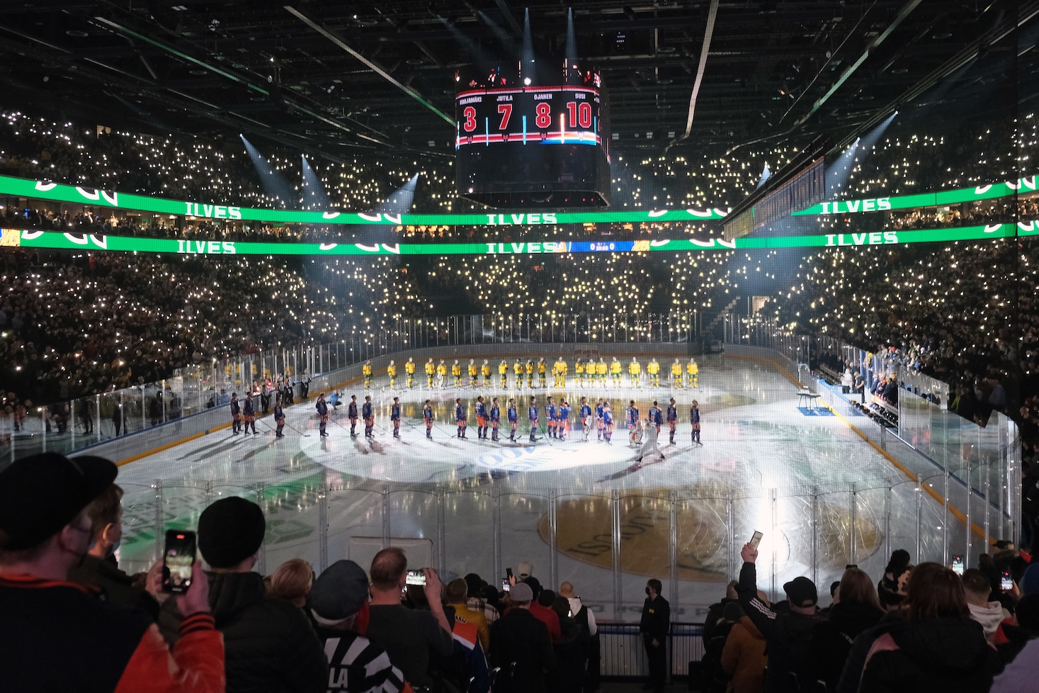 Tempereen Liiga-seurojen kotiareena on Nokia Arena.